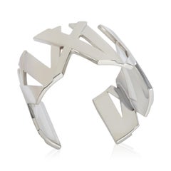 Tiffany & Co. Sterling Silver  Atlas Wide Cuff Bracelet