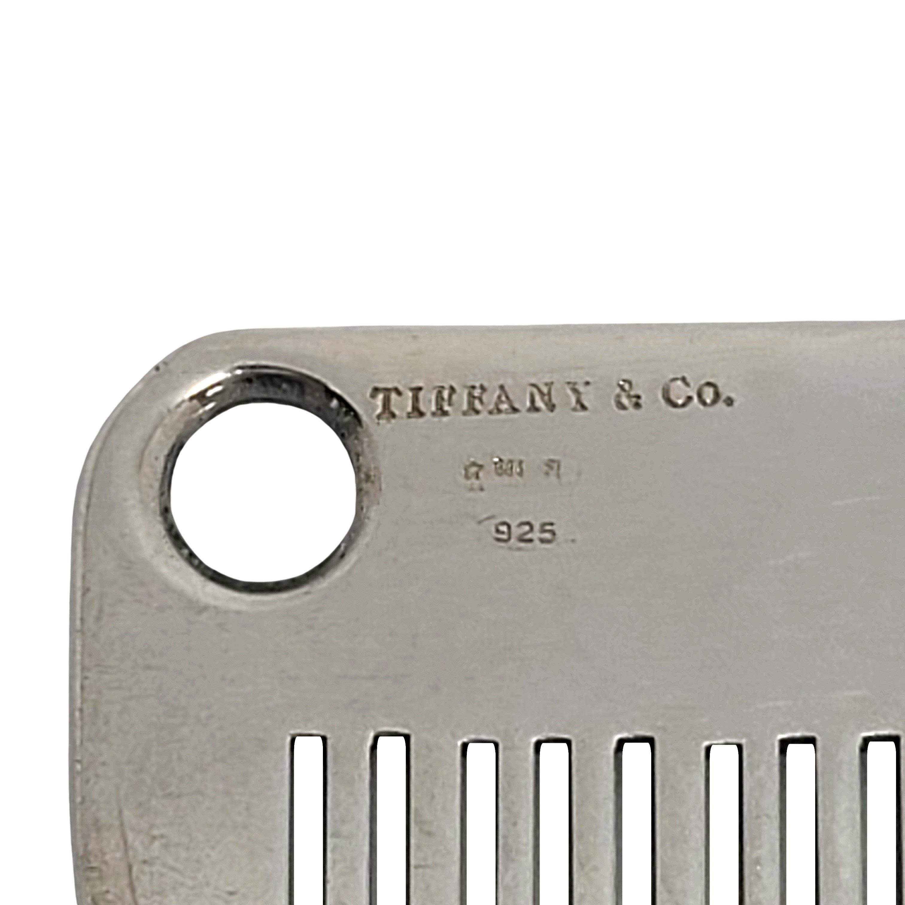 tiffany baby comb