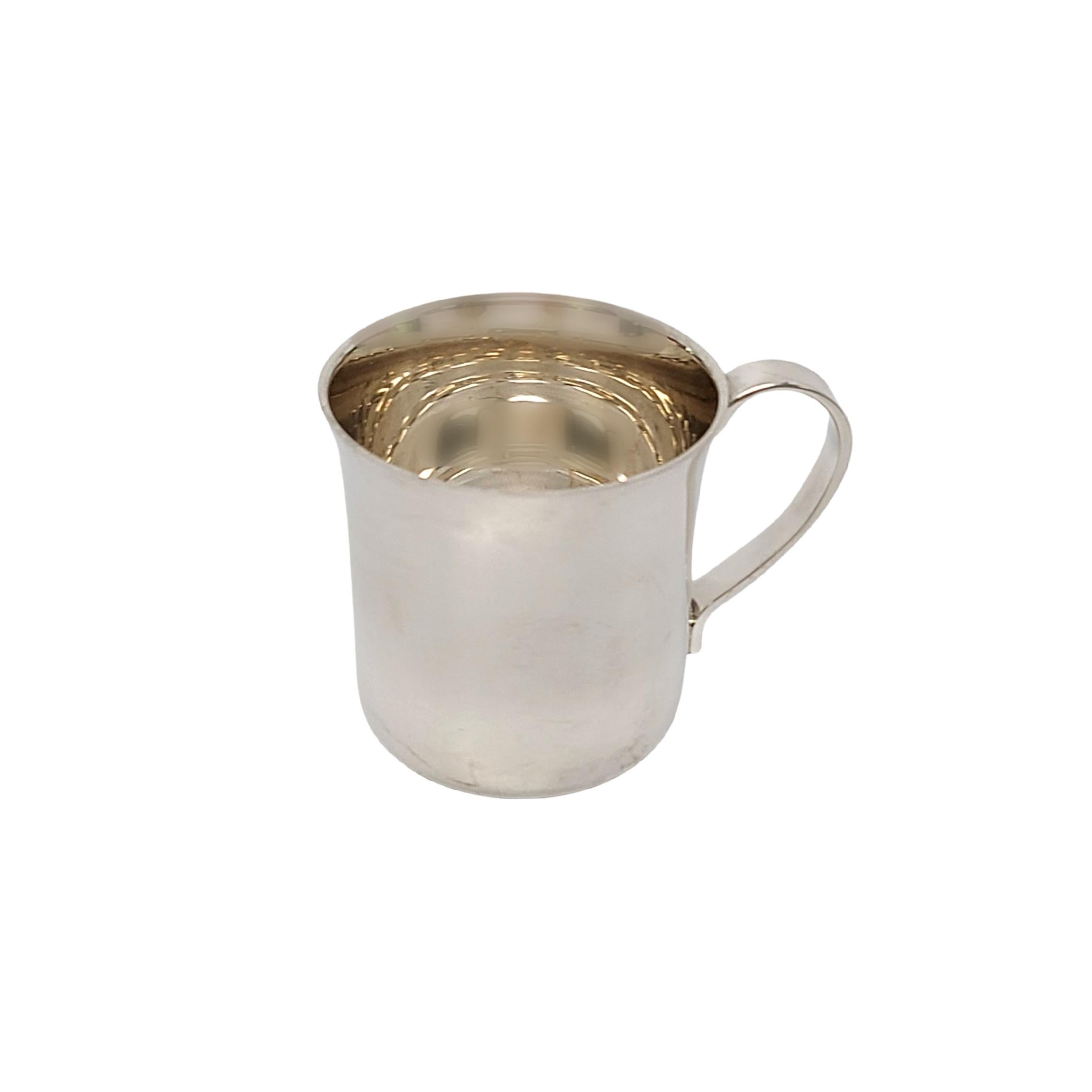 Tiffany & Co. Sterling Silver Baby Cup 23245 In Good Condition In Washington Depot, CT