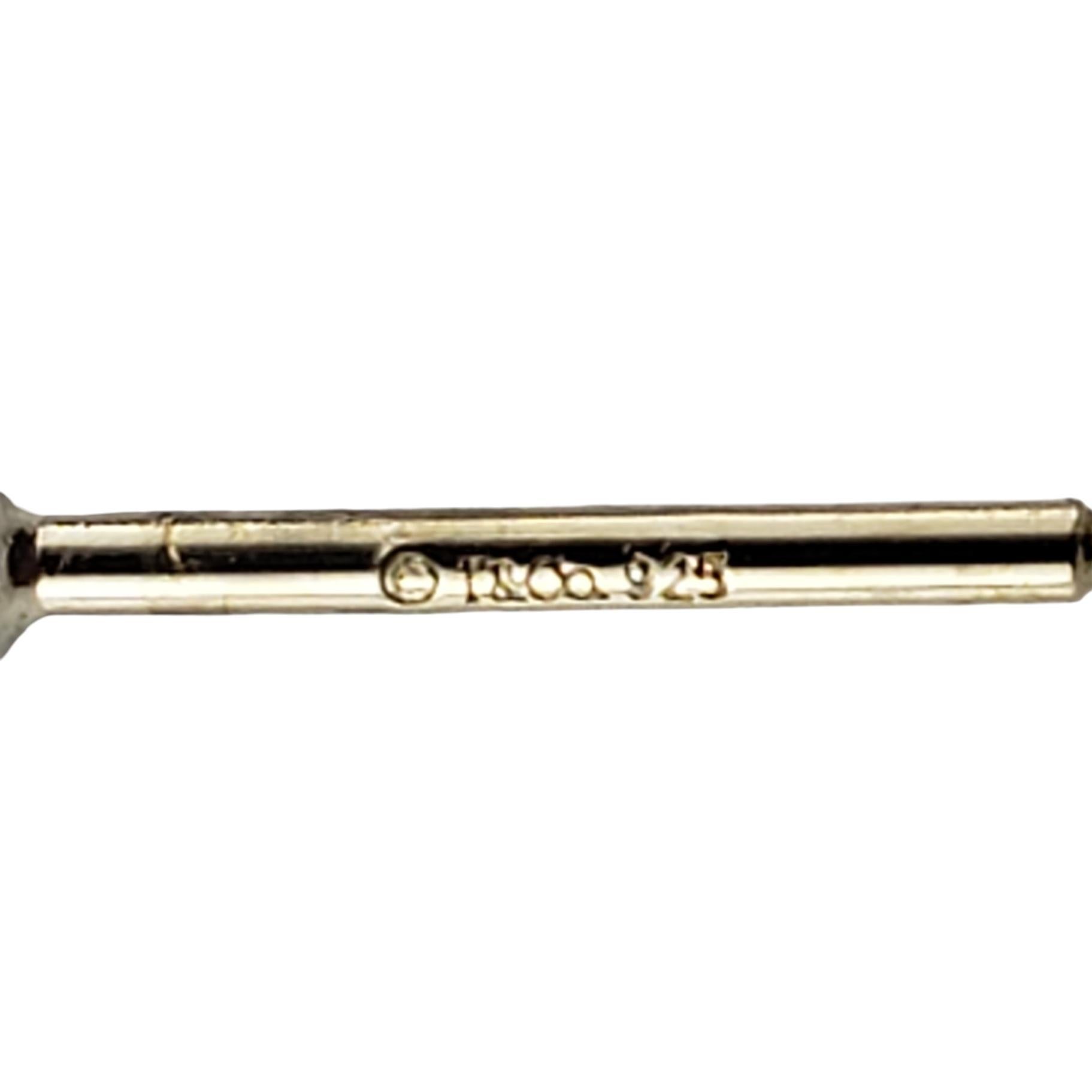 Tiffany & Co. Sterlingsilber Kugel-Ohrringe mit 10 mm #17163 im Angebot 2