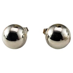 Tiffany & Co. Sterling Silver Ball 10mm Earrings #17163