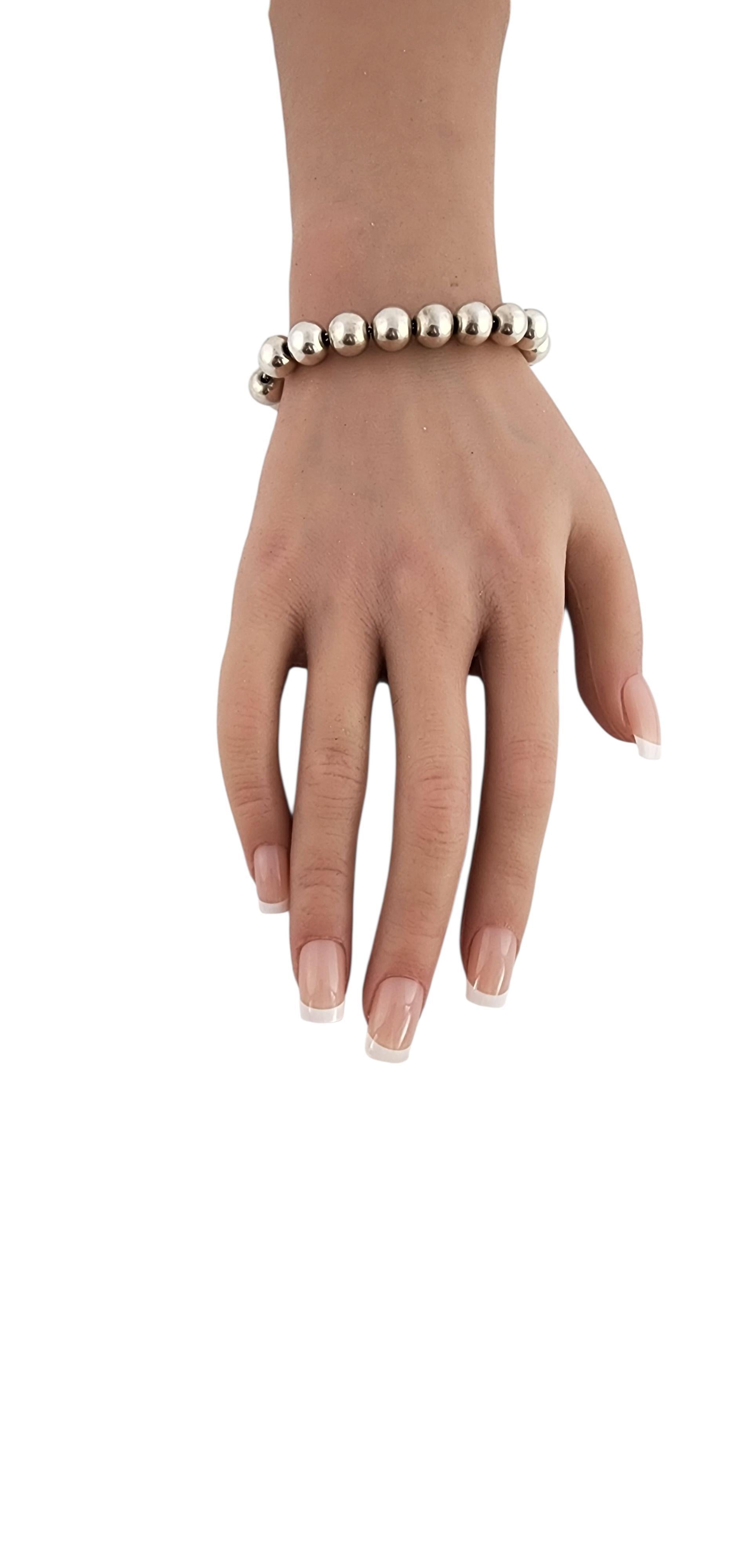 Tiffany & Co Sterling Silver Ball Bead Bracelet #23990 en venta 5