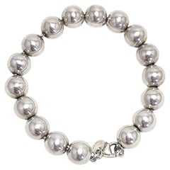 Tiffany
Co Sterling Silver Ball Bead Bracelet #23990