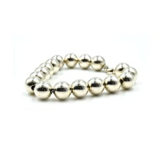 Tiffany & Co. Sterling Silver Ball Bracelet