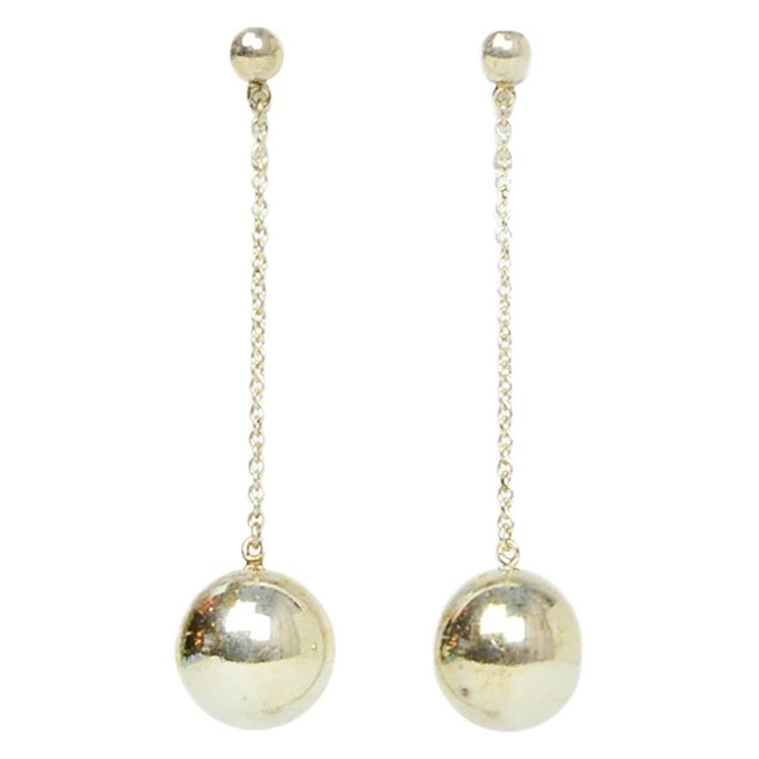 Tiffany ball drop earrings Clearance