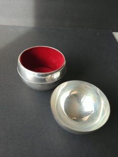 Tiffany & Co., bola/esfera/joyero de plata de ley, moderno, marcado