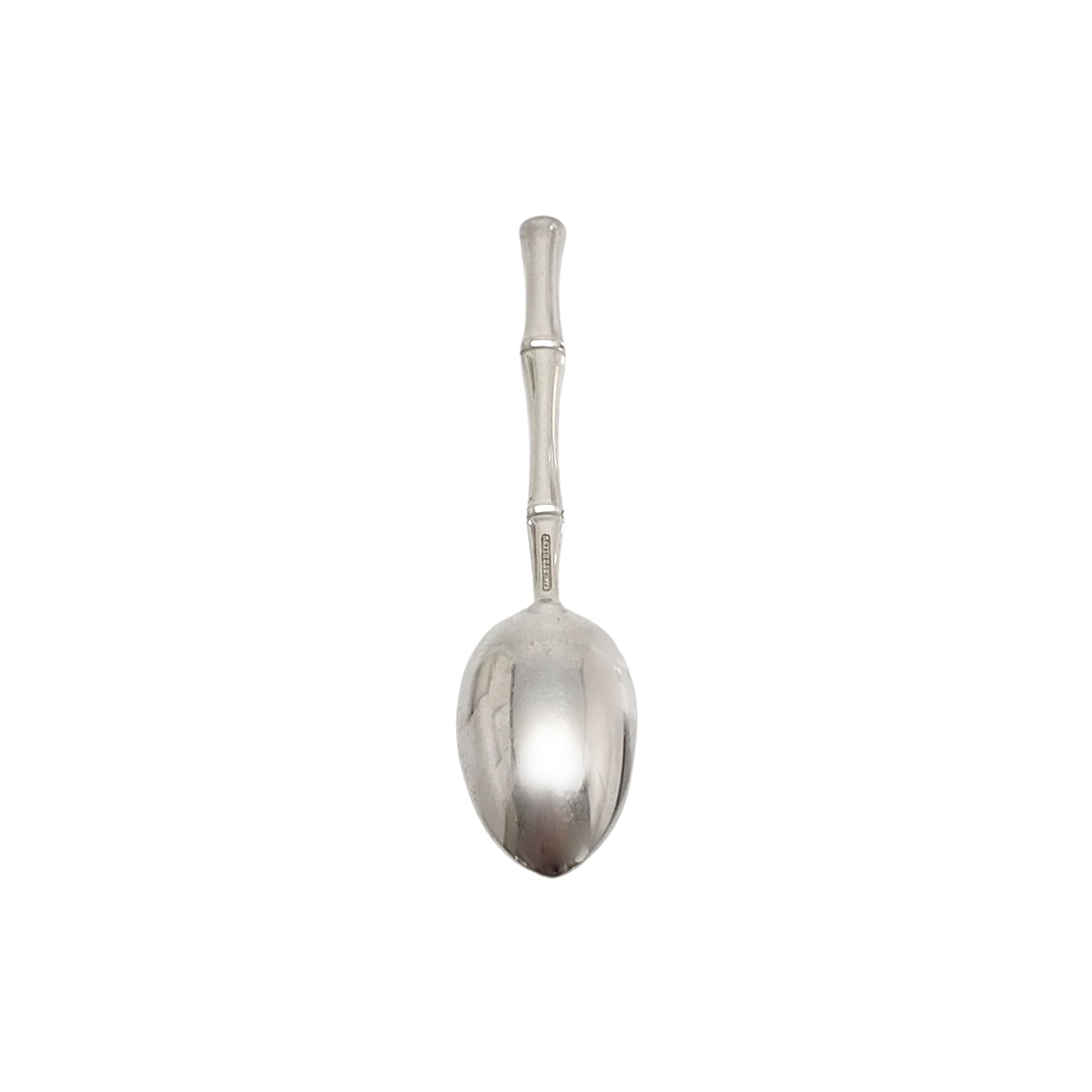 Tiffany & Co Sterling Silver Bamboo Demitasse Spoon 2