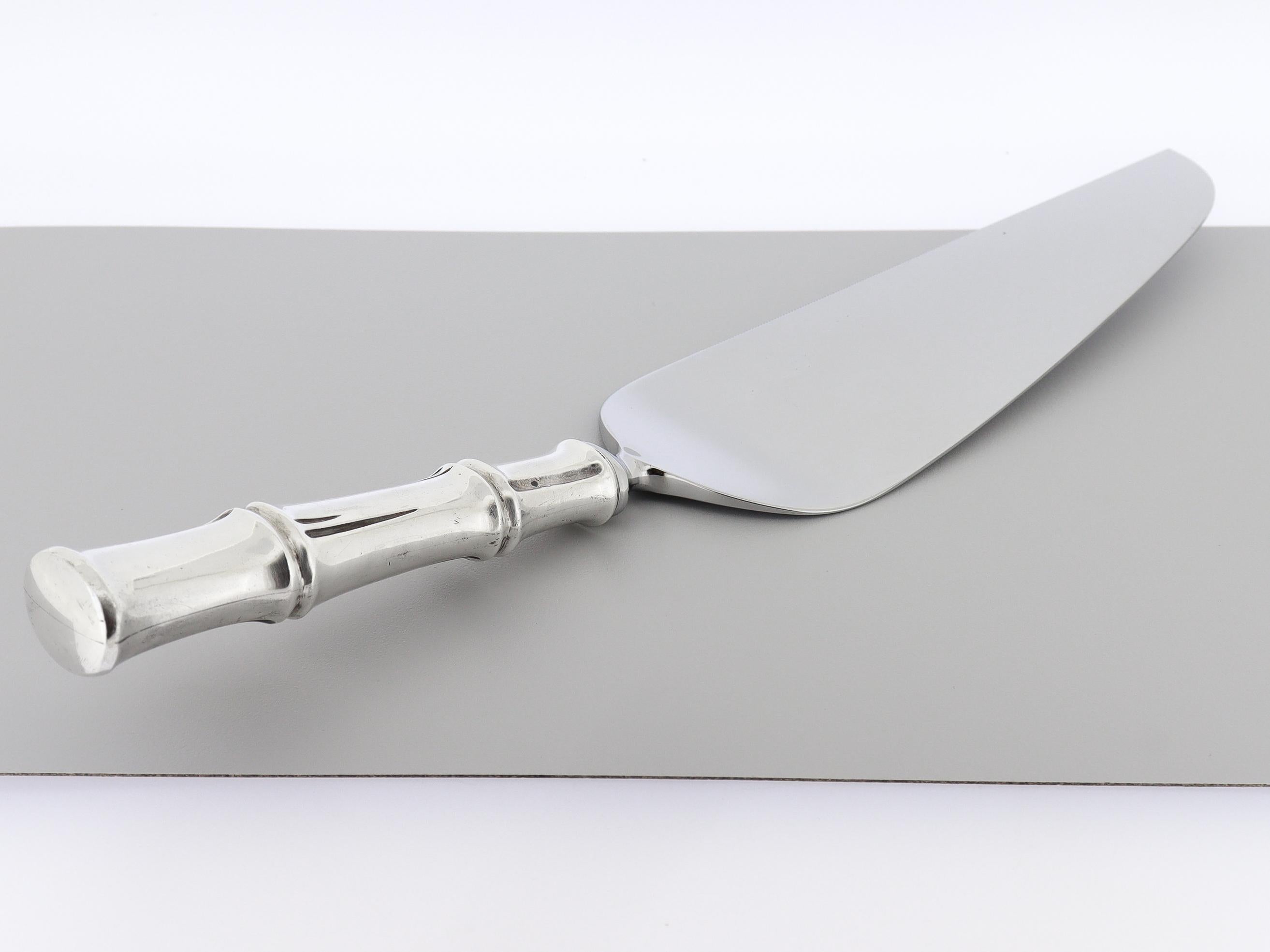 Tiffany & Co. Sterling Silver 'Bamboo' Pattern Pie or Cake Server For Sale 1