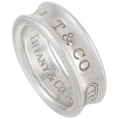 Tiffany & Co. Sterling Silver Band Ring