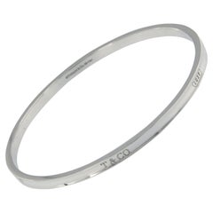 Tiffany & Co. Sterling Silver Bangle Bracelet from the 1837 Collection