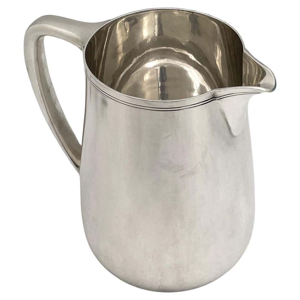 Pitcher Bar Tiffany and Co. Silver And Cut Glass Pitcher For Sale at 1stDibs ...