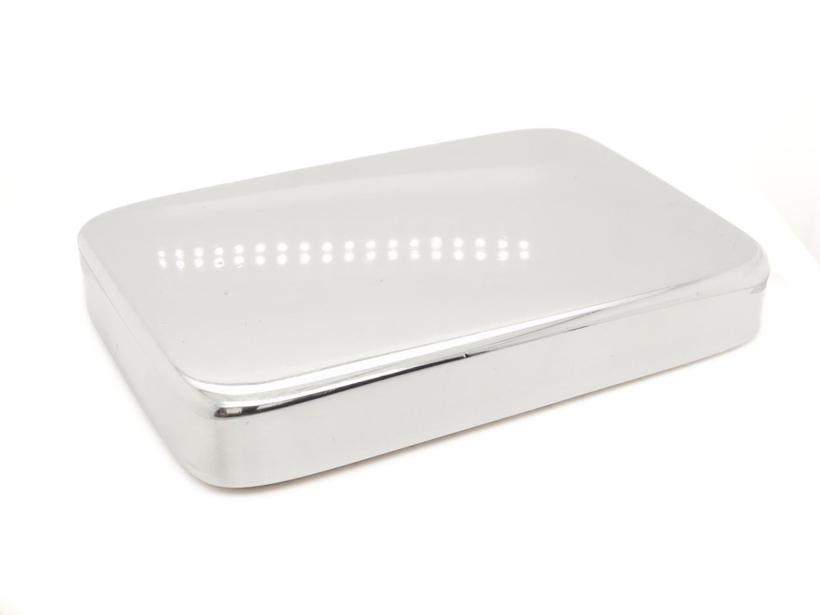 20ième siècle Tiffany & Co. Presse-papiers rectangulaire pesant le bar en argent sterling en vente