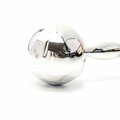Tiffany & Co Sterling Silver Barbell Rattle (B)
