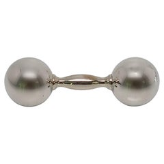 Tiffany & Co. Barbell Rattle aus Sterlingsilber