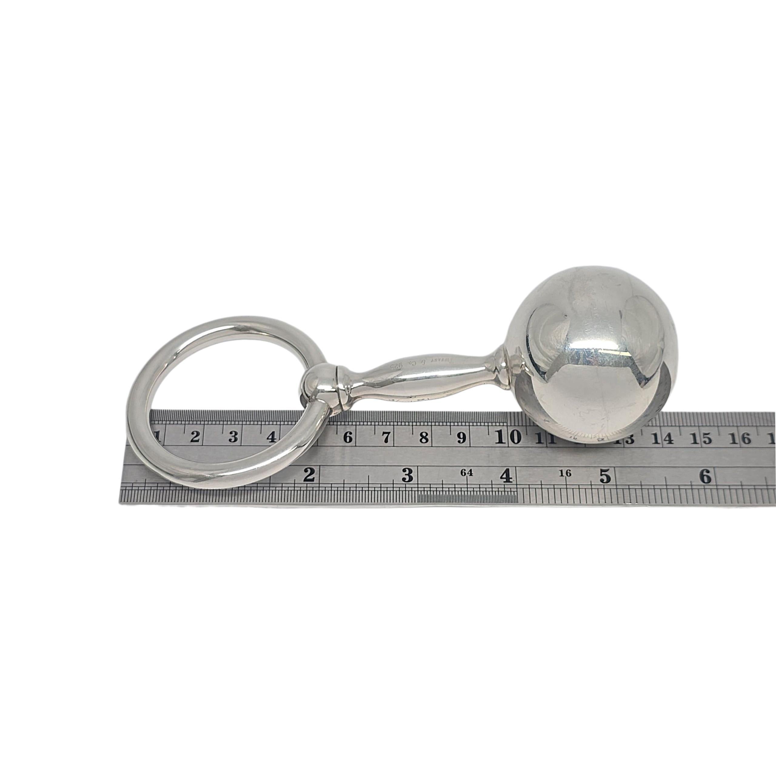 Tiffany & Co. anello a sonaglio in argento Sterling Barbell #22453 in vendita 6