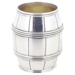 Tiffany & Co. Sterling Silber Barrel Form Cocktail Rührer oder Zahnstocher Halter