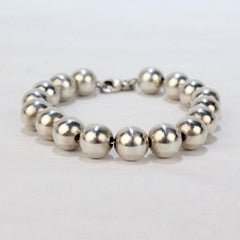Tiffany & Co. Sterling Silver Beaded Bracelet