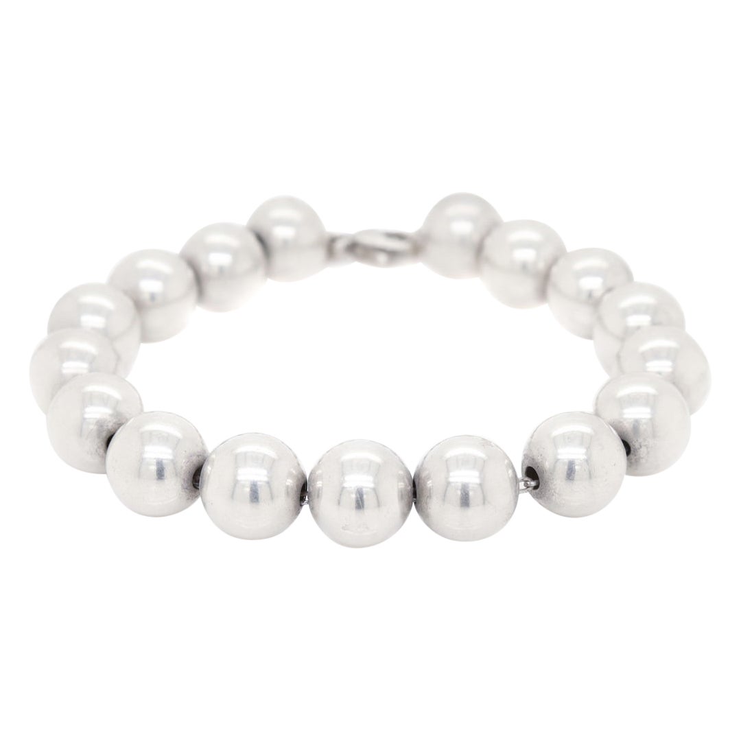Tiffany & Co. Bracciale con perline in argento sterling