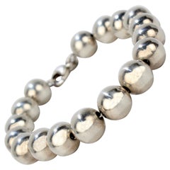 Tiffany & Co. Sterling Silver Beaded Bracelet