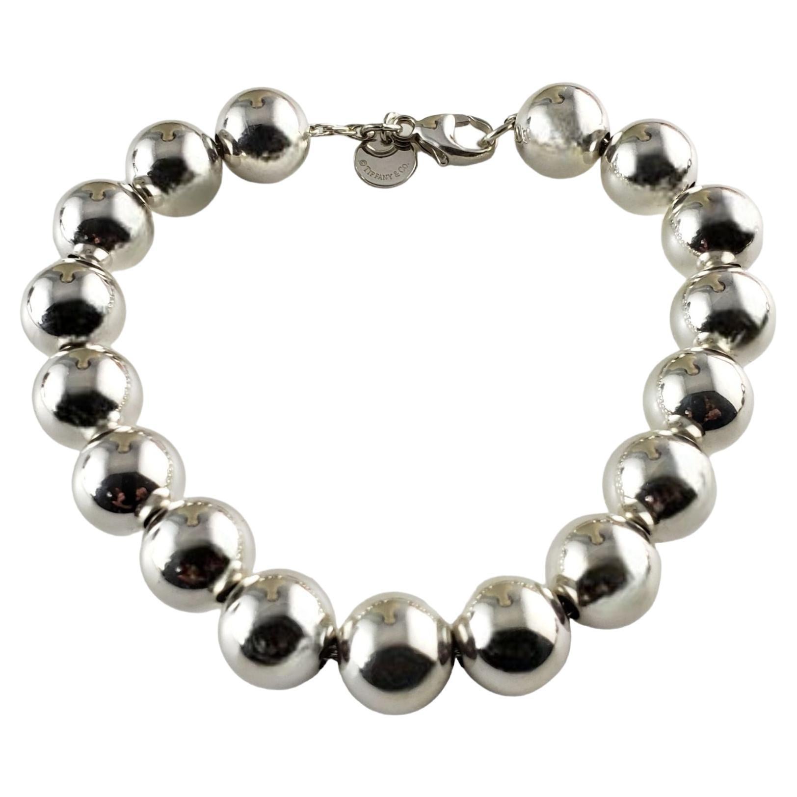 Tiffany & Co. Bracelet en perles en argent sterling