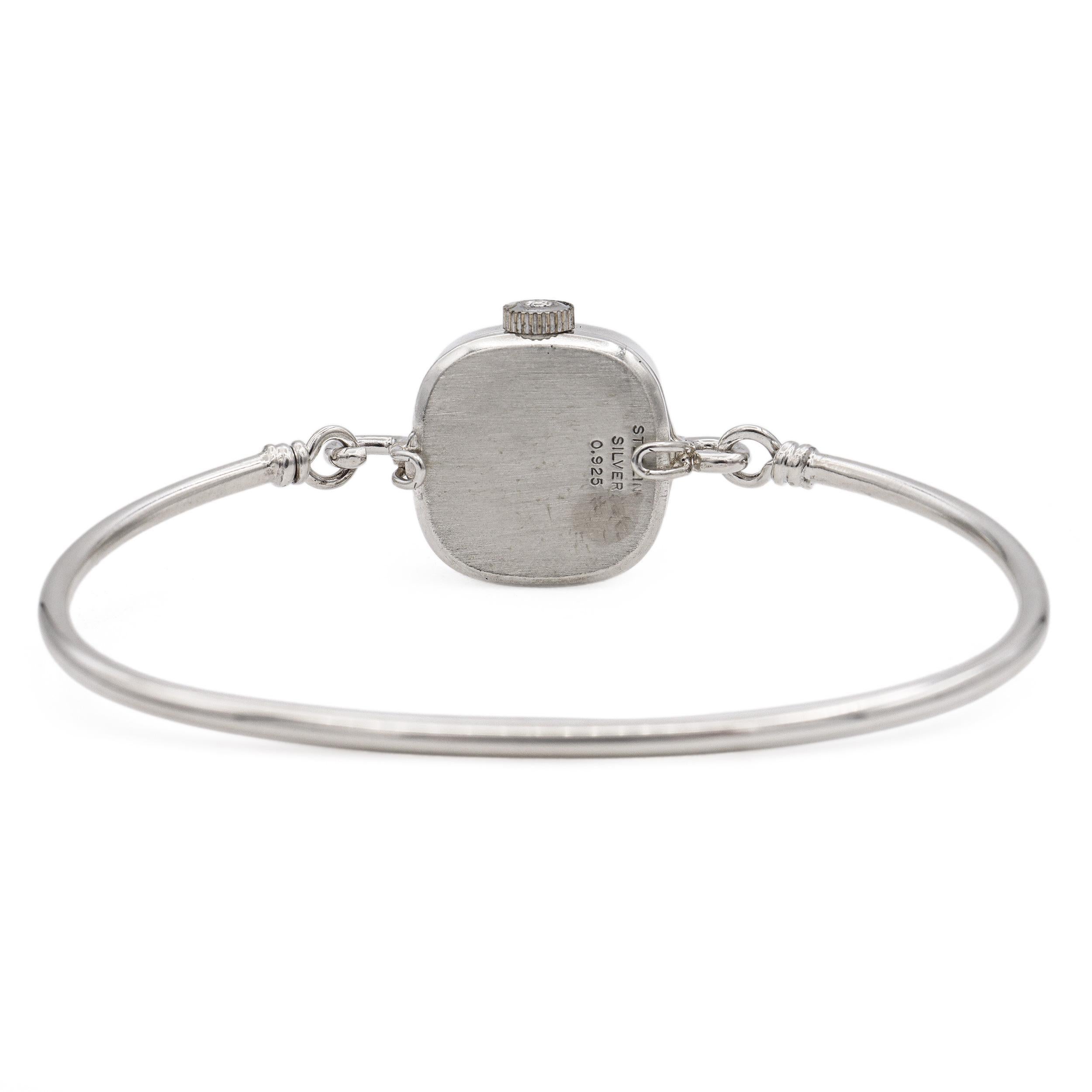 De las mujeres Tiffany & Co. Reloj brazalete de mujer con movimiento Blancpain de plata de ley en venta