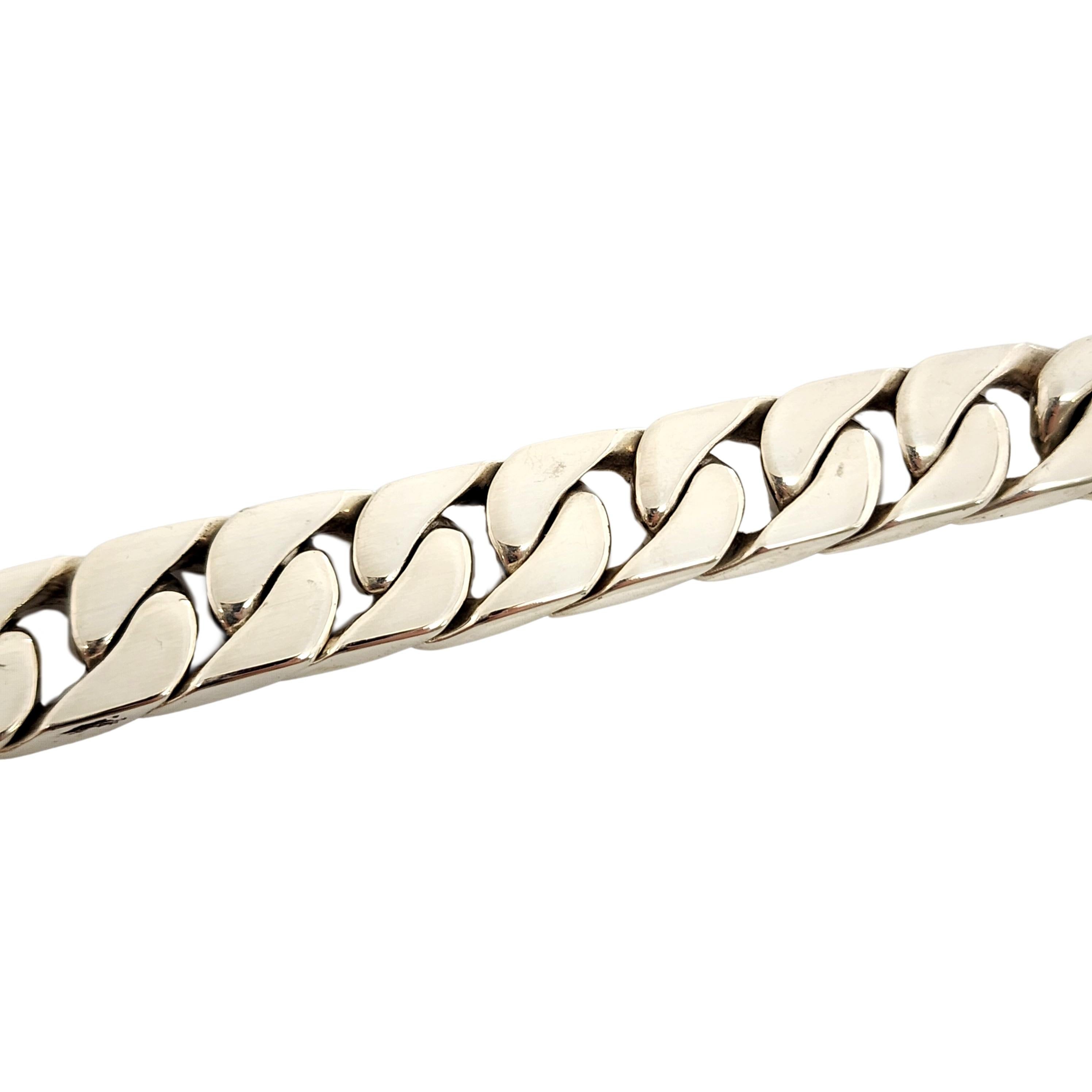 Women's Tiffany & Co Sterling Silver Blank ID Bracelet