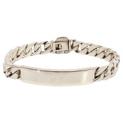 Tiffany & Co Sterling Silver Blank ID Bracelet