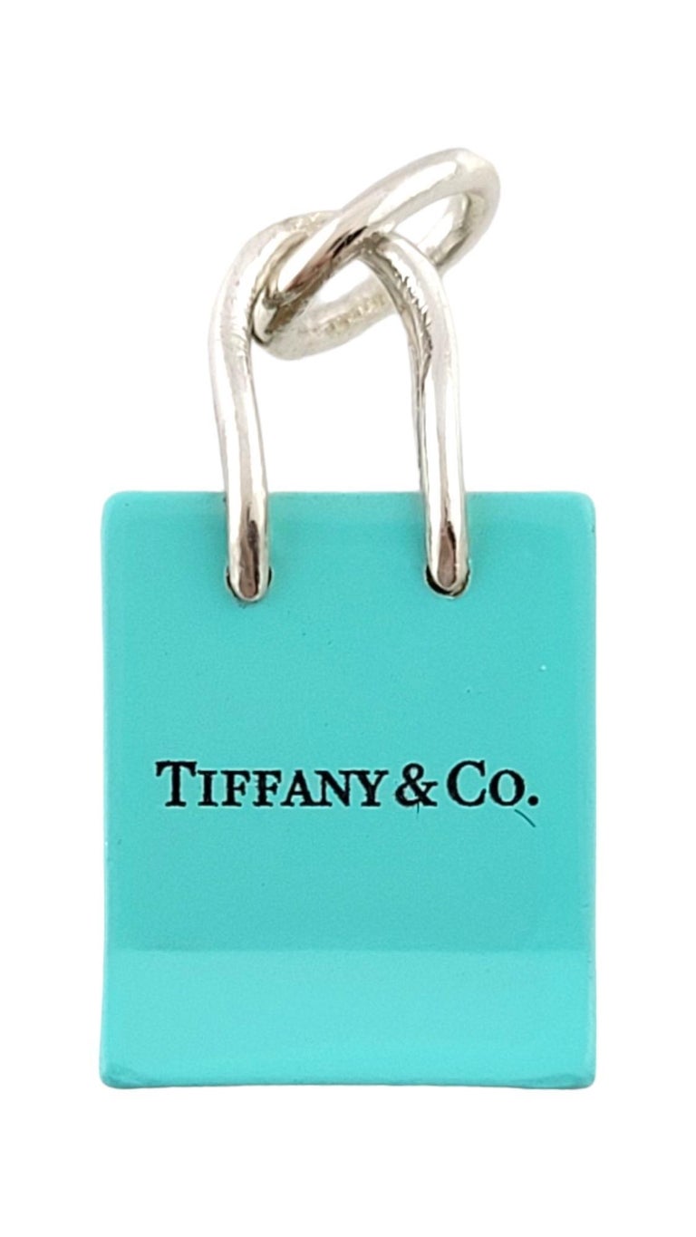 Tiffany bag charm best sale