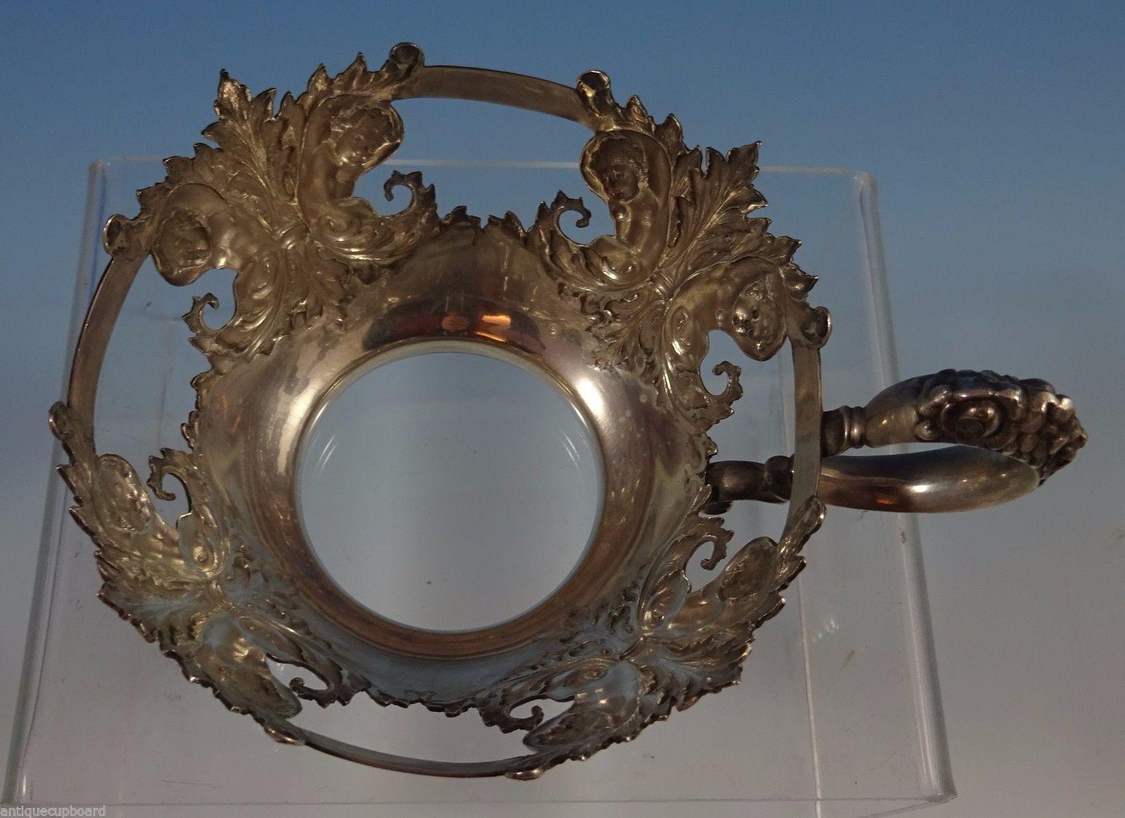 American Tiffany & Co. Sterling Silver Bouillon Cup with Cherubs Figural SKU #1141