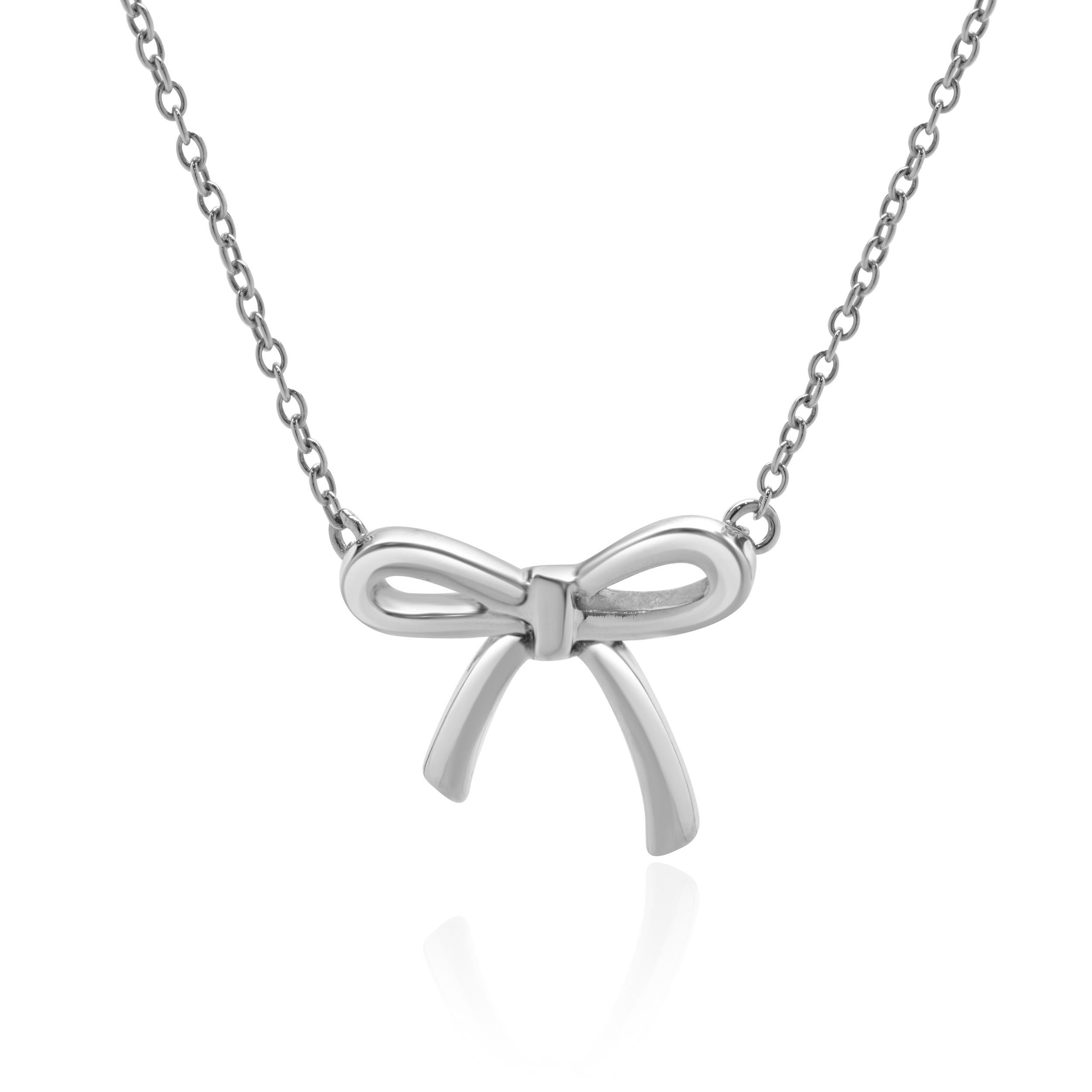 Designer: Tiffany & Co. 
Material: sterling silver
Dimensions: necklace measures 16.5-inches
Weight: 2.01 grams
