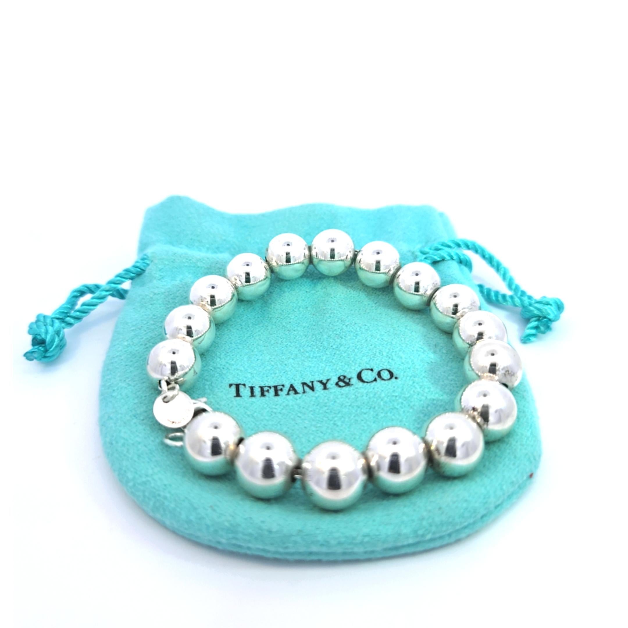 Tiffany & Co. Bracciale in argento della linea Hardware In condizioni buone in vendita a Dallas, TX