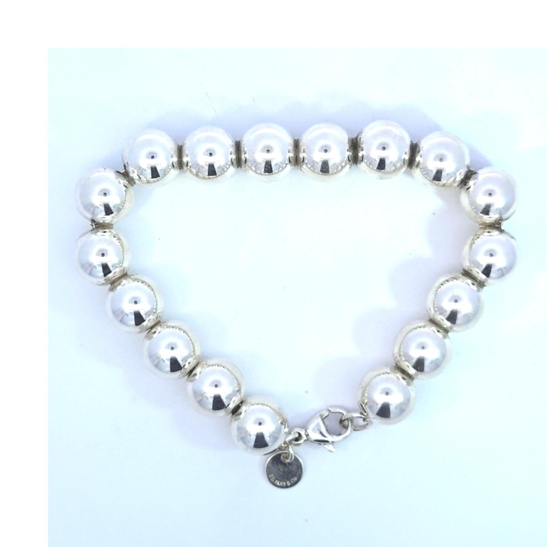 Tiffany & Co. Bracciale in argento della linea Hardware in vendita 2