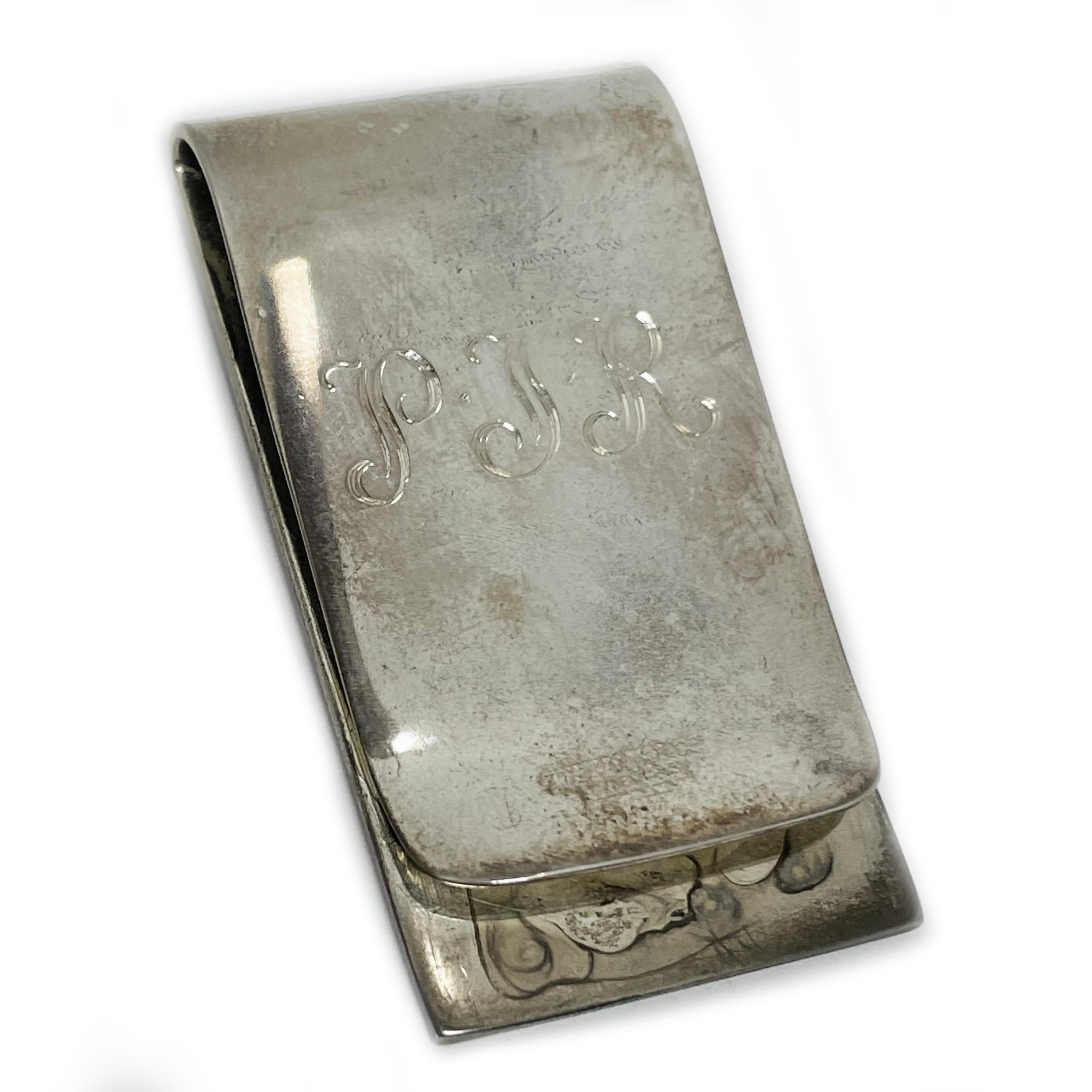 Tiffany & Co. Sterling Silber Brooklyn Bridge Geldklammer im Zustand „Gut“ in Palm Desert, CA