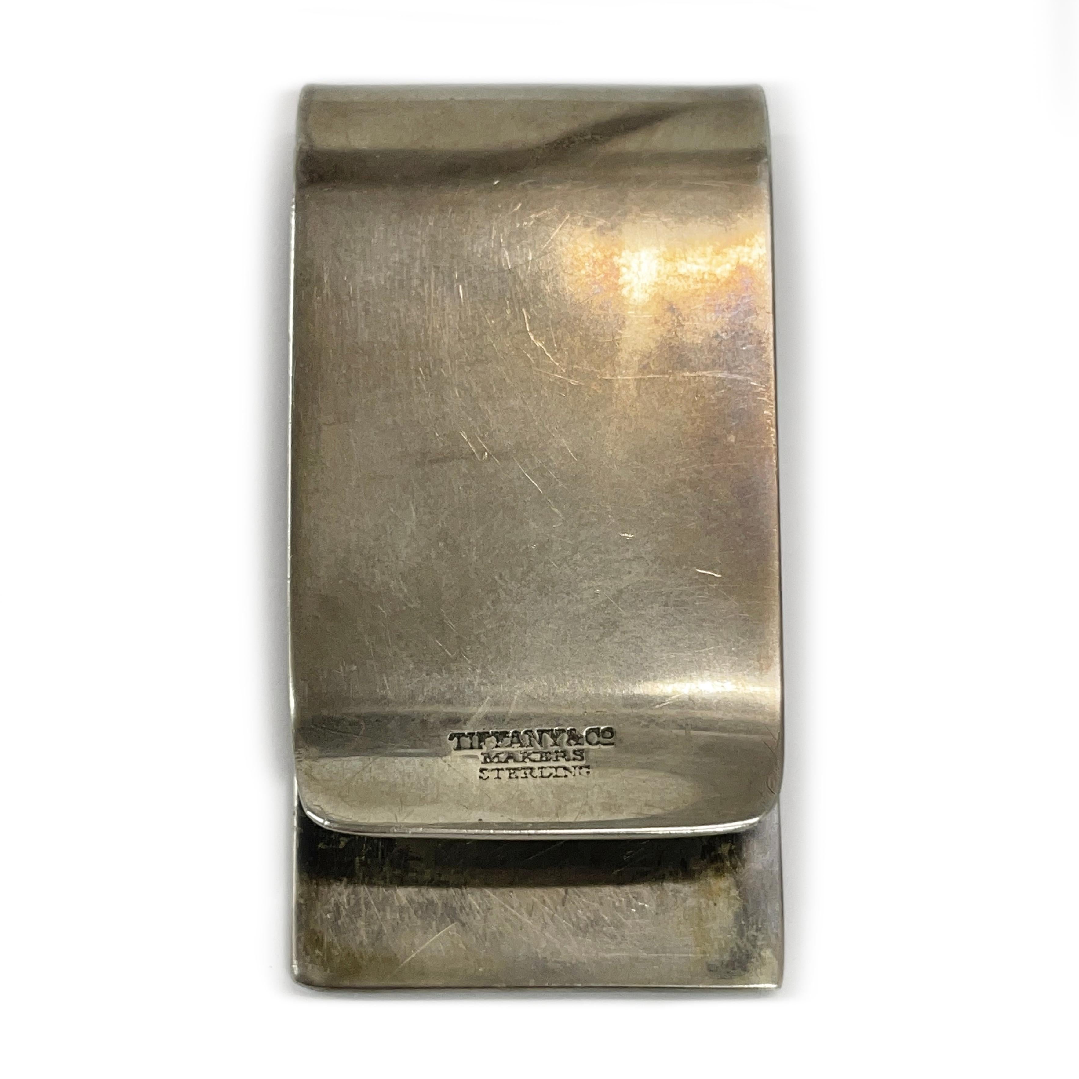 Tiffany & Co. Sterling Silber Brooklyn Bridge Geldklammer für Damen oder Herren