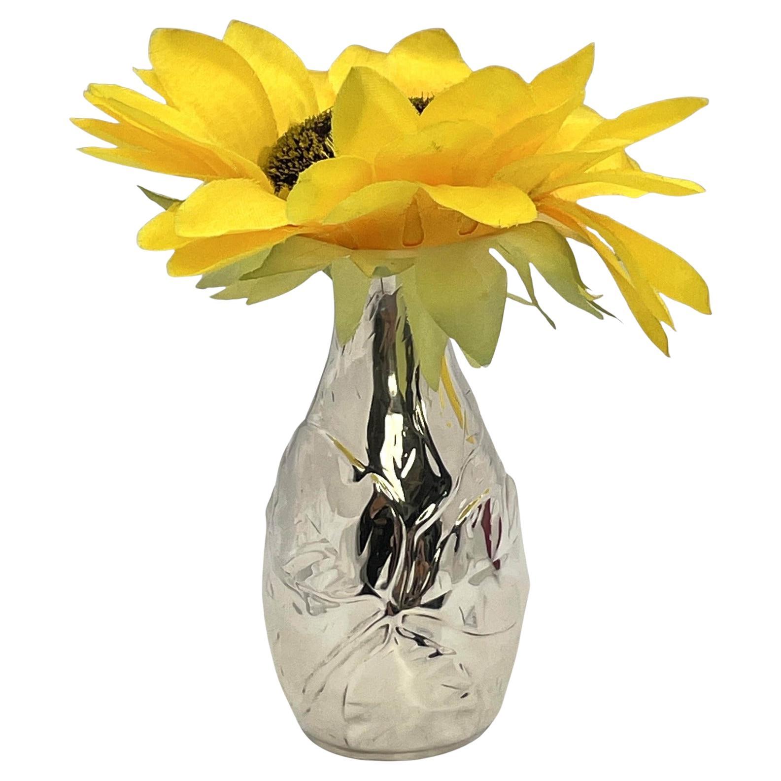 Tiffany & Co. Sterling Silver Bud Vase Designed by Louis Comfort Tiffany