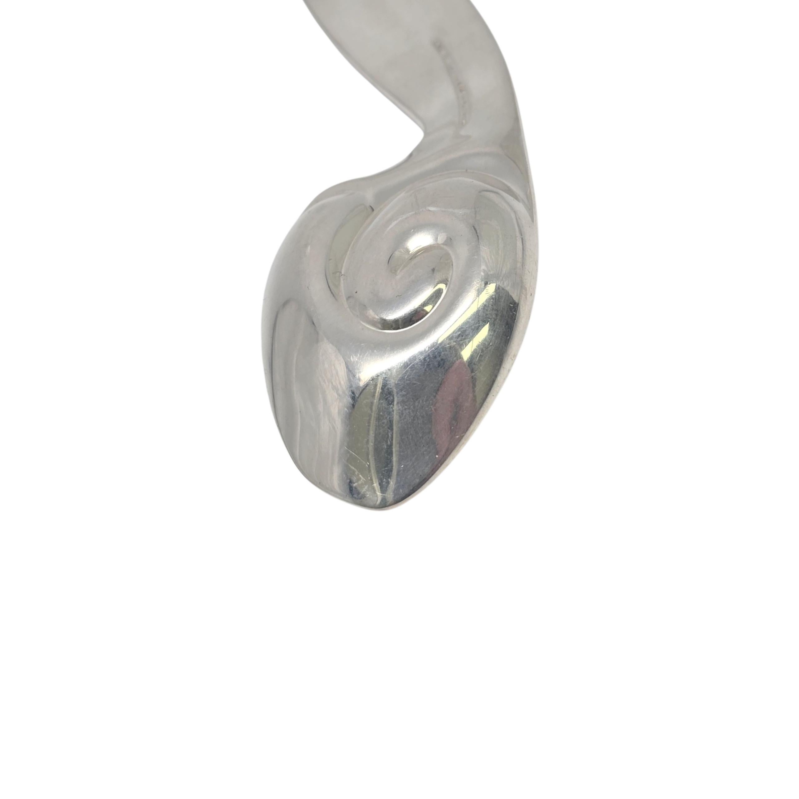 Tiffany & Co Sterling Silver Bunny Rabbit Ear Baby Spoon #22620 For Sale 3