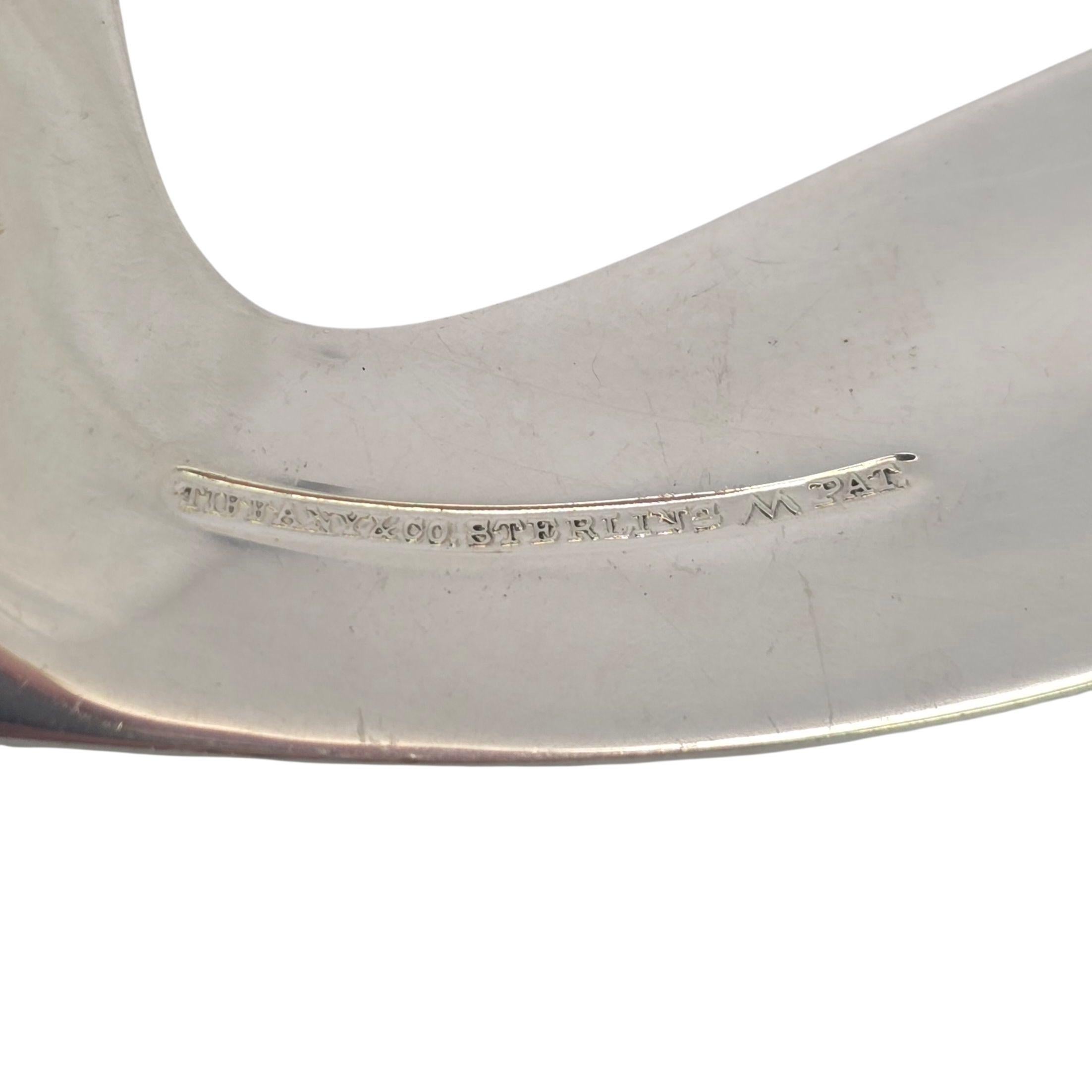 Tiffany & Co Sterling Silver Bunny Rabbit Ear Baby Spoon #22620 For Sale 4