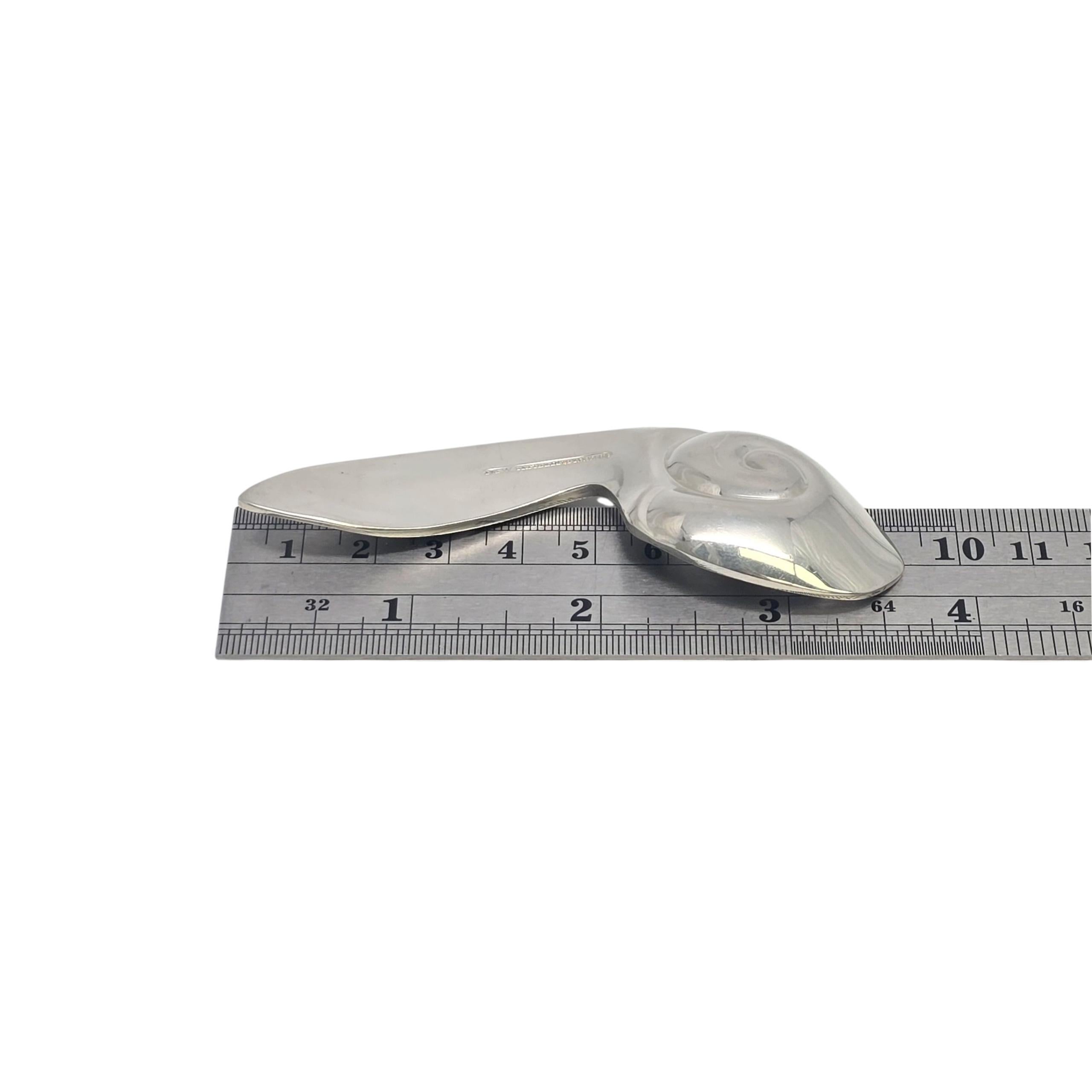 Tiffany & Co Sterling Silver Bunny Rabbit Ear Baby Spoon #22620 For Sale 5