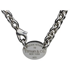 Tiffany & Co. Sterling Silver Cable Link Chain