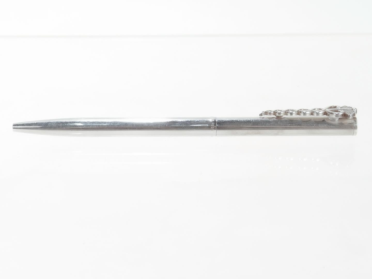 Tiffany & Co. Sterlingsilber Caduceus Kugelschreiber mit Kugelschreiber für Damen oder Herren im Angebot