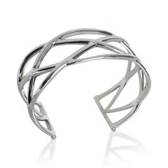 Tiffany & Co. Sterling Silver  Celtic Knot Cuff Bracelet
