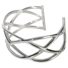 Tiffany & Co. Sterling Silver  Celtic Knot Cuff Bracelet