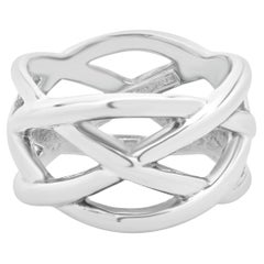 Tiffany & Co. Celtic Knot-Ring aus Sterlingsilber