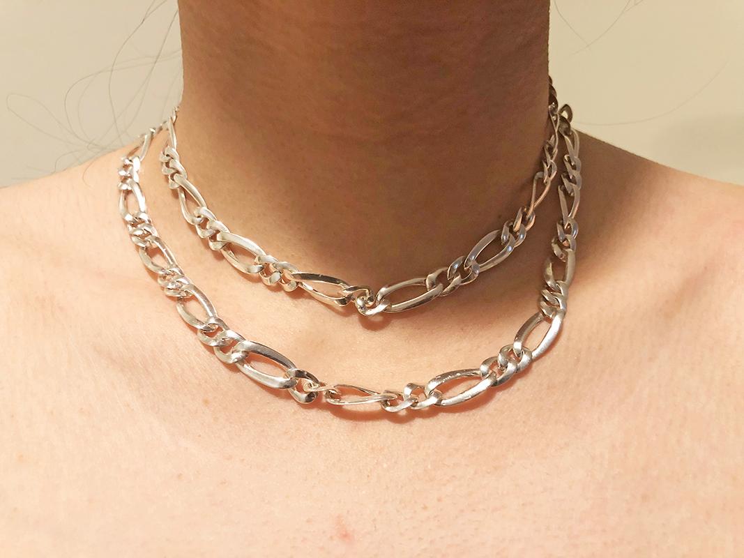 Tiffany & Co. Sterling Silver Chain In Excellent Condition For Sale In New York, NY