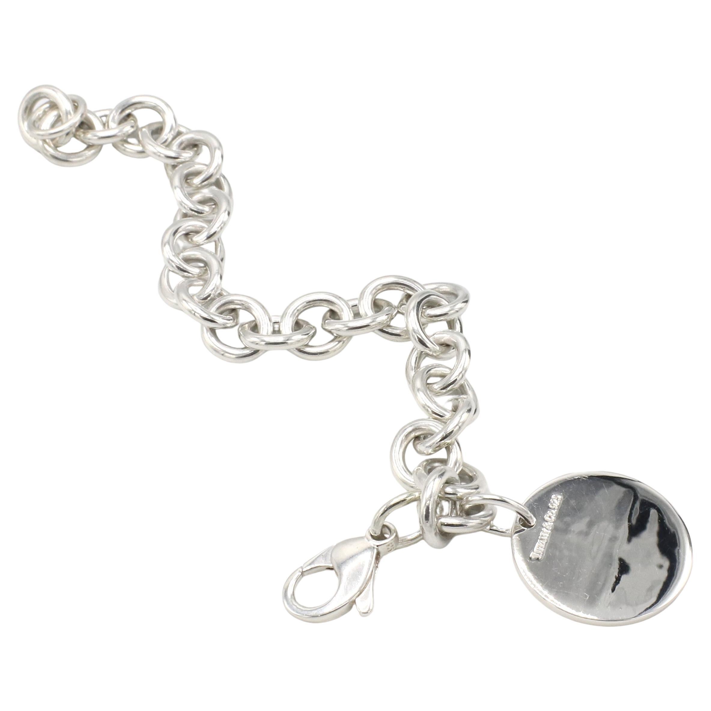 tiffany disc bracelet