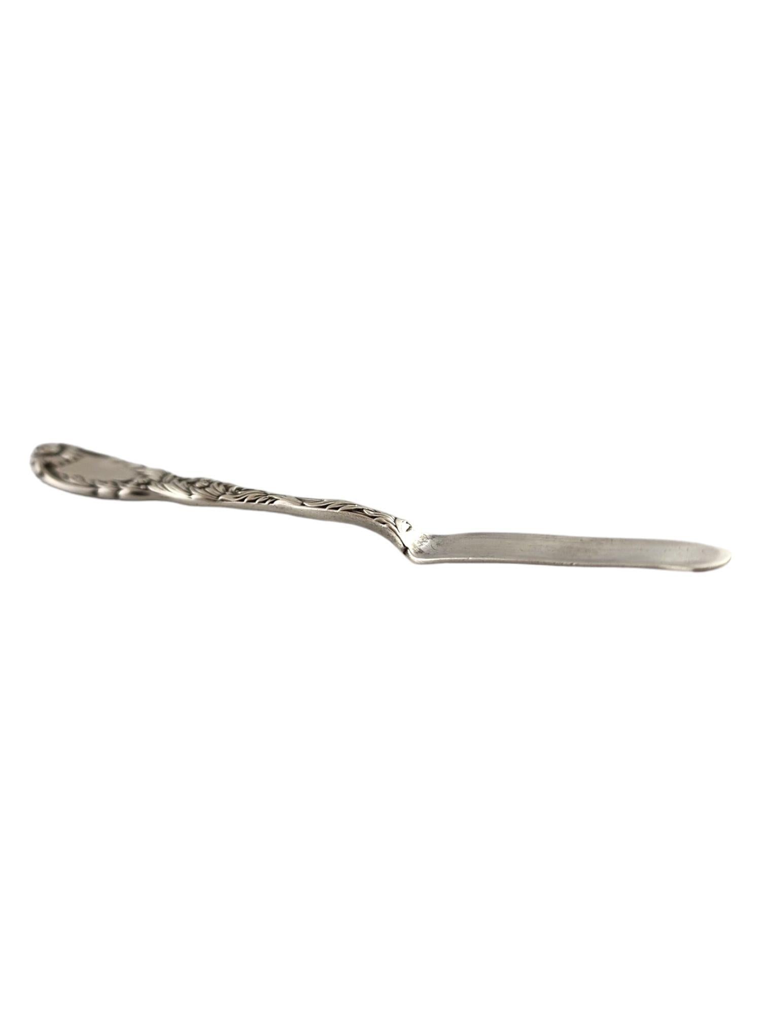 Tiffany & Co Sterling Silver Chrysanthemum Master Butter Knife #18346 For Sale 1