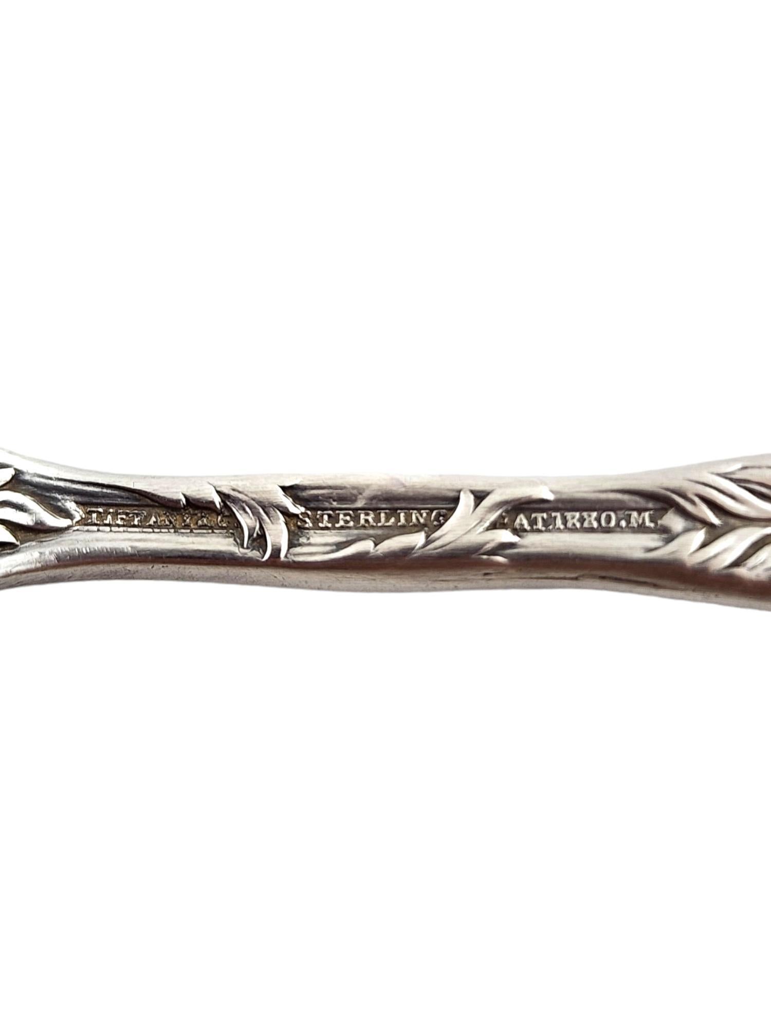 Tiffany & Co Sterling Silver Chrysanthemum Master Butter Knife #18346 For Sale 4