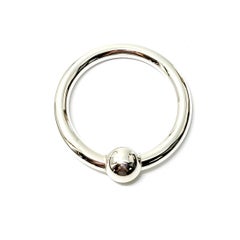 Tiffany & Co Sterling Silver Circle Ring Baby Rattle with Pouch