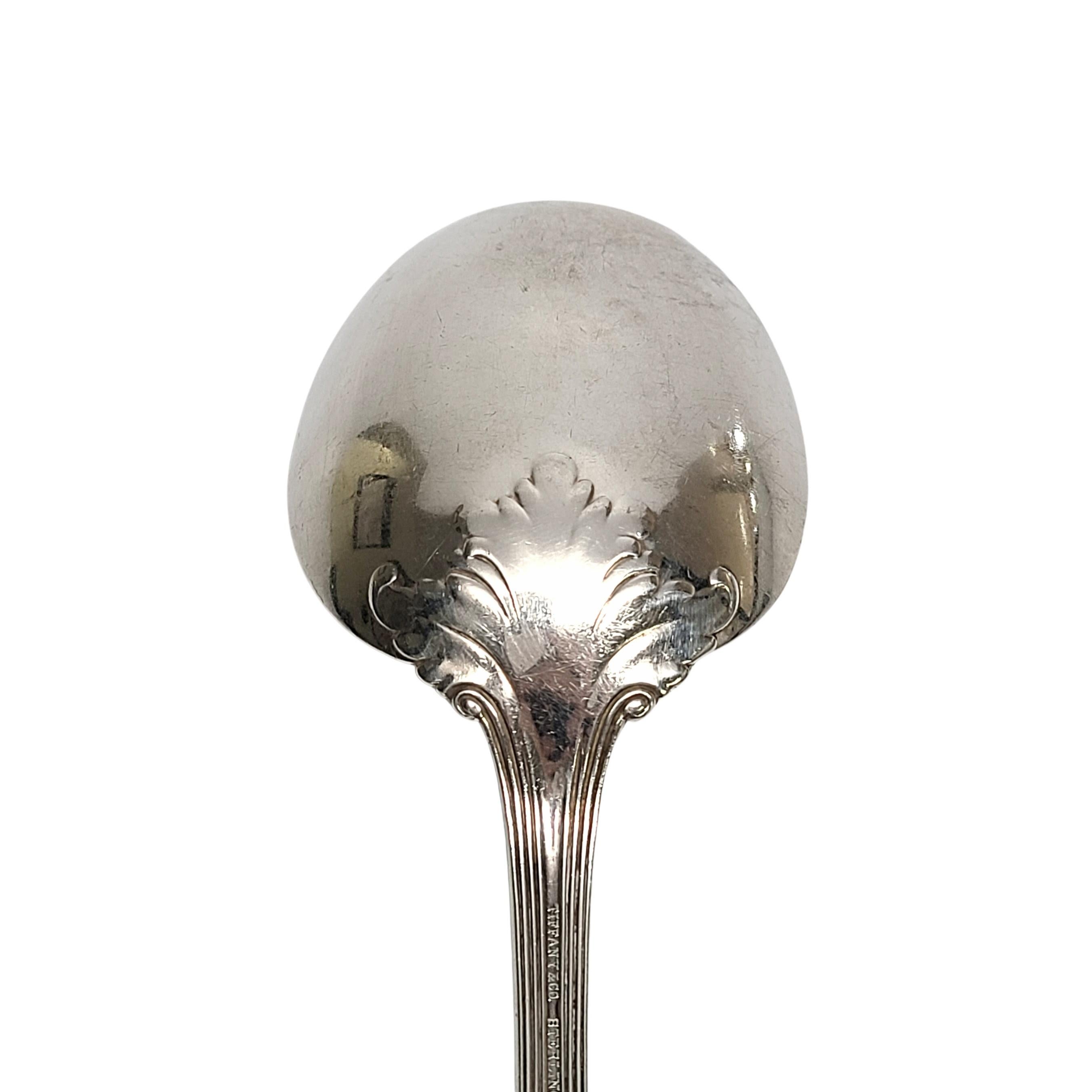 Women's or Men's Tiffany & Co. Sterling Silver Colonial Vegetable Serving Spoon with Monogram