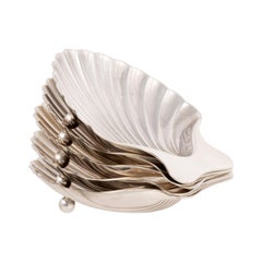 Tiffany & Co. Platos Coquille de Plata de Ley